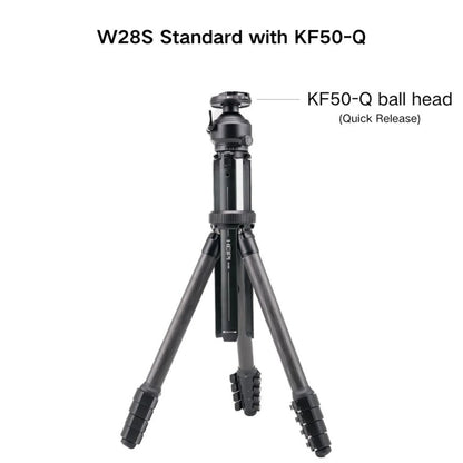 HEIPI VISION 3-IN-1 CARBON FIBER TRAVEL TRIPOD TWIST QUICK RELEASE