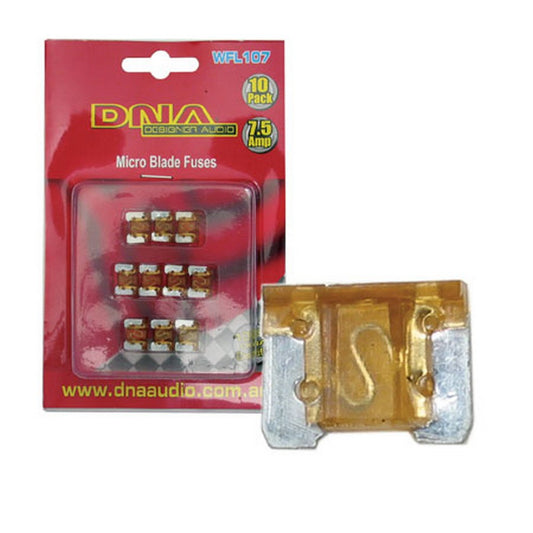 DNA BLADE FUSES MICRO 7.5 AMP LOW PROFILE FUSE ATT (10 PACK)