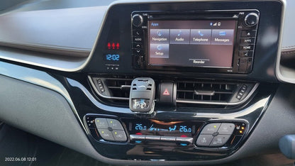 FITTING KIT TOYOTA CHR TRIM & TOP SURROUND 2016 - 2019 (AX10,50 ZYX10) (GLOSS BLACK)