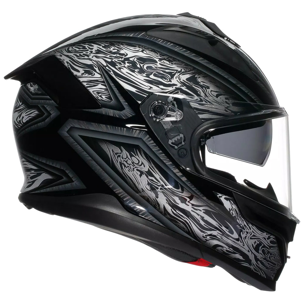 AGV K7 [DAMASCUS BLACK SILVER] 3