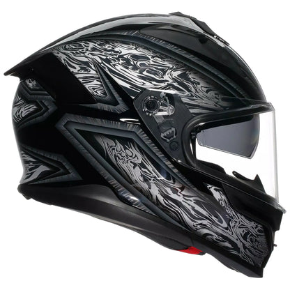 AGV K7 [DAMASCUS BLACK SILVER] 3