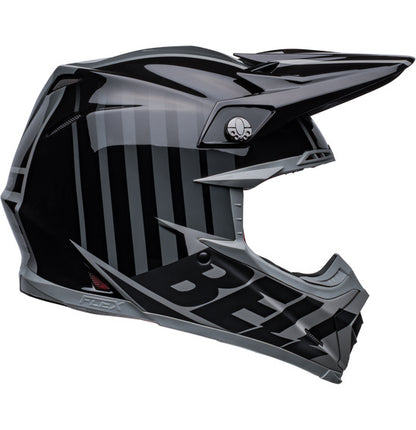 Bell MOTO-9S FLEX Sprint Matte/Gloss Black/Grey – FORZA HUB