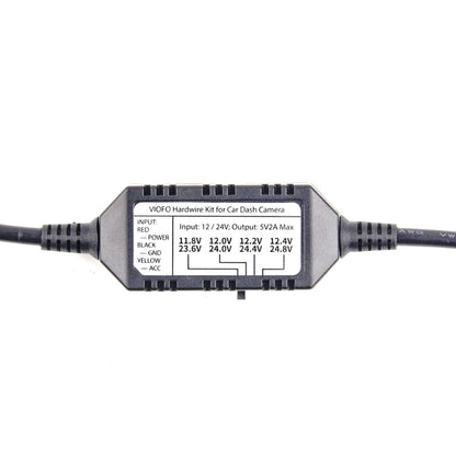 VIOFO 3 WIRE HARDWIRE KIT (MINI USB) A119V3/A129 DUO/A129 DUO IR/A129 PRO DUO/A129 PLUS DUO