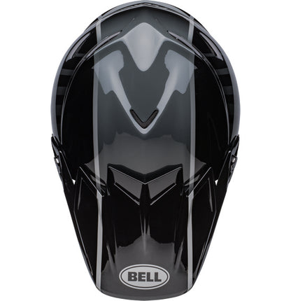 Bell MOTO-9S FLEX Sprint Matte/Gloss Black/Grey