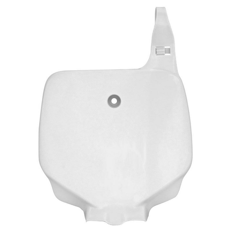 NUMBER PLATE RTECH WHITE KAWASAKI KX100 04-13 KX85 01-13 SUZUKI RM100 04-13