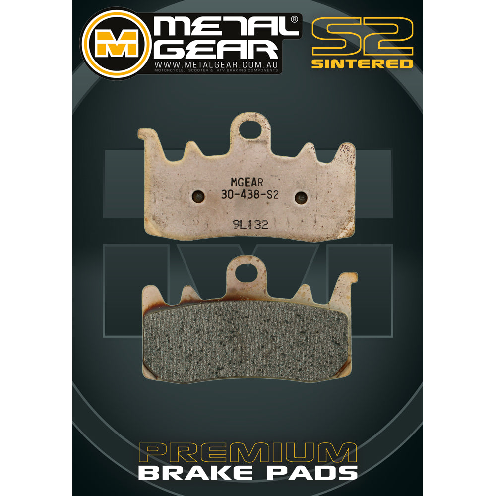 BRAKE PADS REAR METAL GEAR