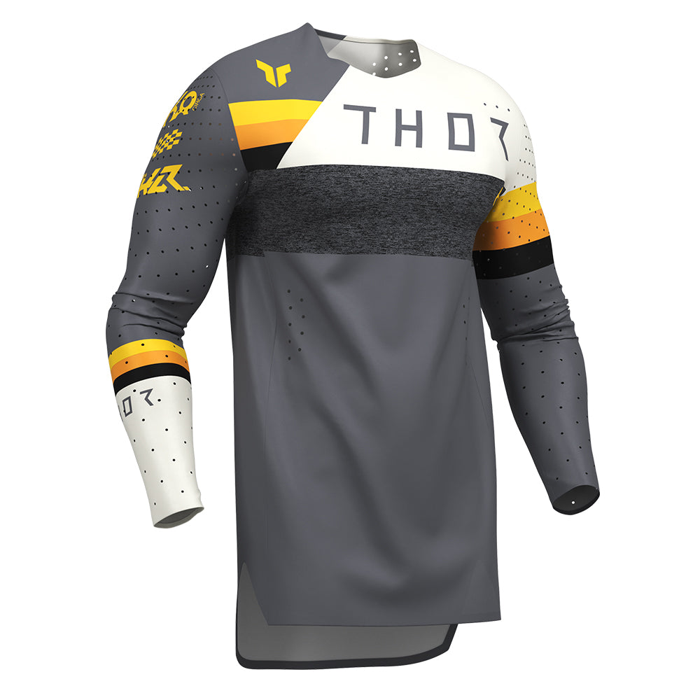 THOR MX JERSEY SPORTMODE LEAGUE CHARC/WHITE