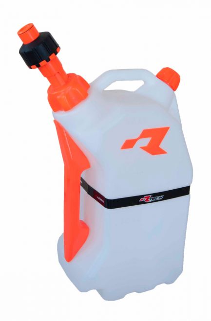 FUEL CAN RTECH 15 LITRE QUICK REFUEL ORANGE