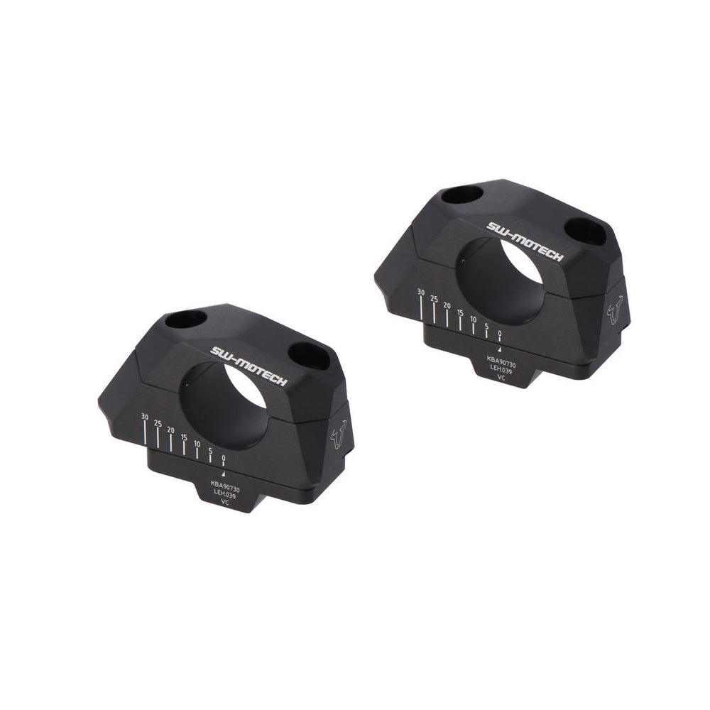 HANDLEBAR BAR BACK SW MOTECH 32MM HANDLEBARS BLACK BMW R1200GS R1200GS R1250GS S1000XR