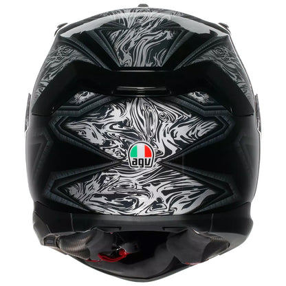 AGV K7 [DAMASCUS BLACK SILVER] 5