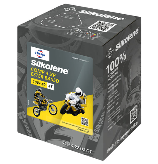 Silkolene COMP 4 XP - Ester Based Semi Synthetic 4 Stroke