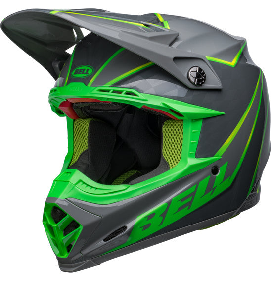 Bell MOTO-9S FLEX Sprite Gloss Grey/Green