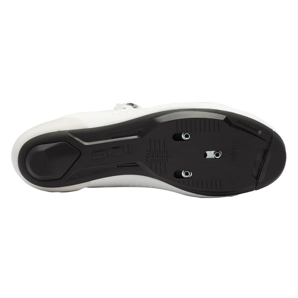 SIDI Genius X Road Shoes - White - Sole
