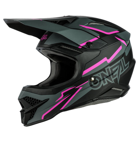 O'Neal 3SRS VOLTAGE Helmet - Black/Pink