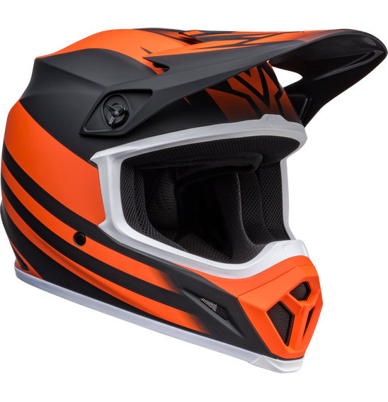 Bell MX-9 MIPS Disrupt Matte Black/Orange