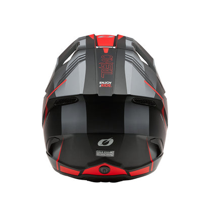 O'Neal 3SRS HAZE Helmet - Black/Grey/Red