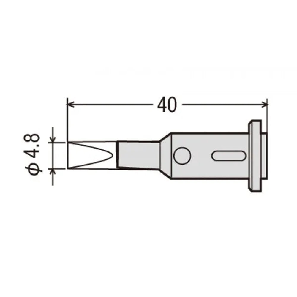 GOOT TIP CHISEL 4.8MM FOR GP-501