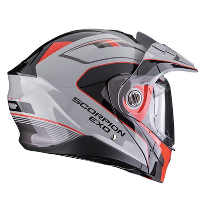 Scorpion EXO ADX-2 KAMPS - Grey/Red (Modular)