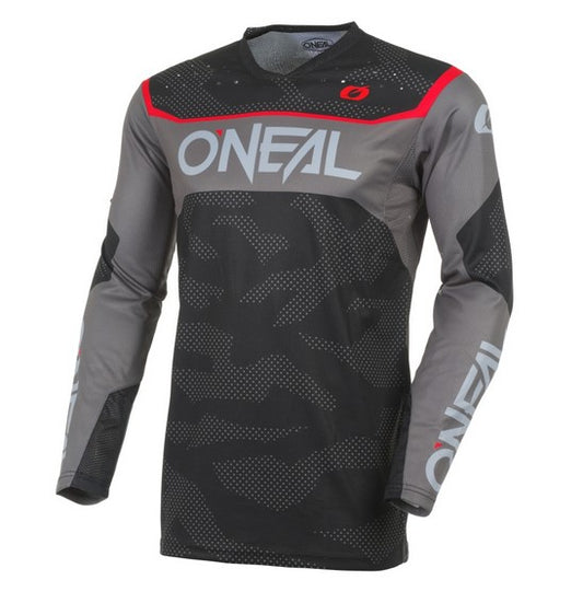 O'Neal 2027 HARDWEAR Camo Jersey - Black/Grey/Red