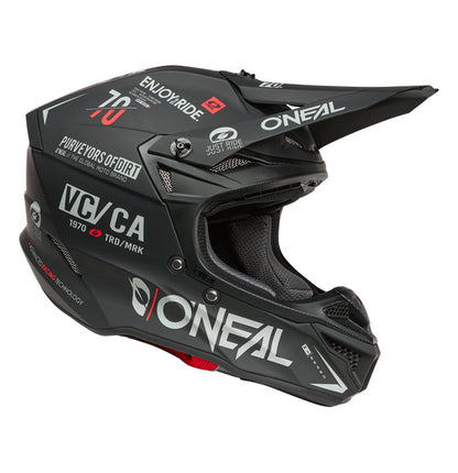 O'Neal 2026 5SRS BRAND Helmet - Black/Grey