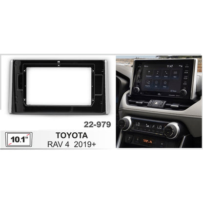 FITTING KIT 10.1" DASH TOYOTA RAV4 2019 ON (BLACK)