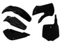 PLASTICS KIT RTECH 5 PIECE BLACK KAWASAKI KX65 01-ON