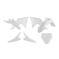 PLASTICS KIT RTECH 5 PIECE WHITE GAS GAS MC65 24-ON