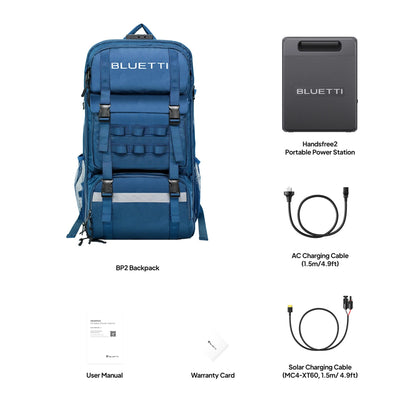 BLUETTI HANDSFREE 2 BACKPACK POWER STATION