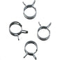 ALL BALLS FUEL LINE CLAMP REFILL KIT 4PC 12.00MM