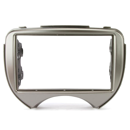 FITTING KIT NISSAN MICRA 2010 - 2013 DOUBLE DIN (SILVER)