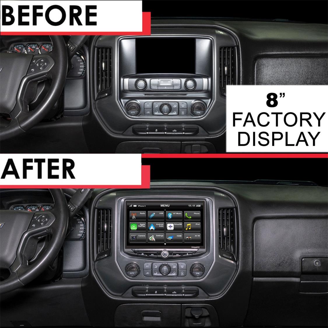 STINGER HEIGH10 SILVERADO SIERRA  1500 2500 3500 2015 - 2019