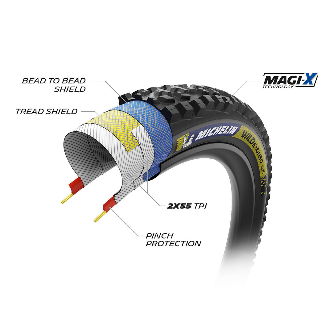 WILD ENDURO REAR RACING LINE -MAGIC-X