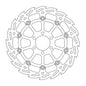 BRAKE DISC FRONT MOTO MASTER FLAME FLOATING 300MM KTM DUKE RC
