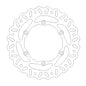 BRAKE DISC REAR MOTO MASTER NITRO 240MM SUZUKI RM125 06-10 RM250 06-10