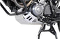 BASH PLATE SW MOTECH SILVER YAMAHA XT660Z TENERE 07-16