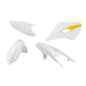 PLASTICS KIT RTECH 4 PIECE WHITE YELLOW HUSQVARNA FE TE 15-16