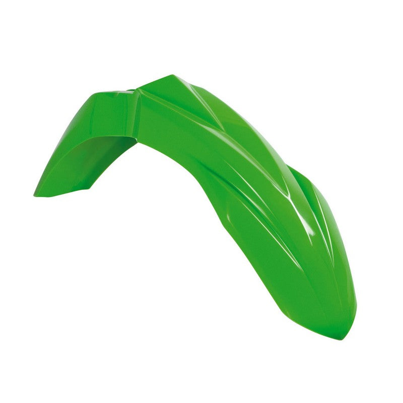 FRONT FENDER RTECH GREEN KAWASAKI KX250 17-ON KX250F 2021 KX250X 21-ON KX450F 16-ON KX450X 21-ON