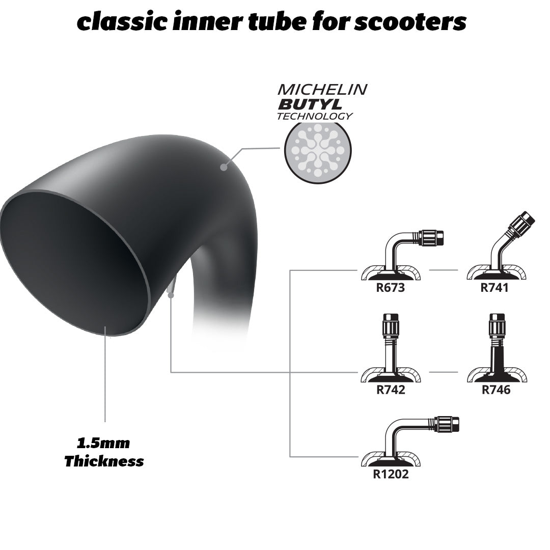 Michelin Scooter Tubes