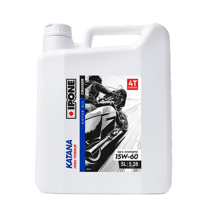 IPONE - KATANA - HIGH TORQUE - 15W60 -5L