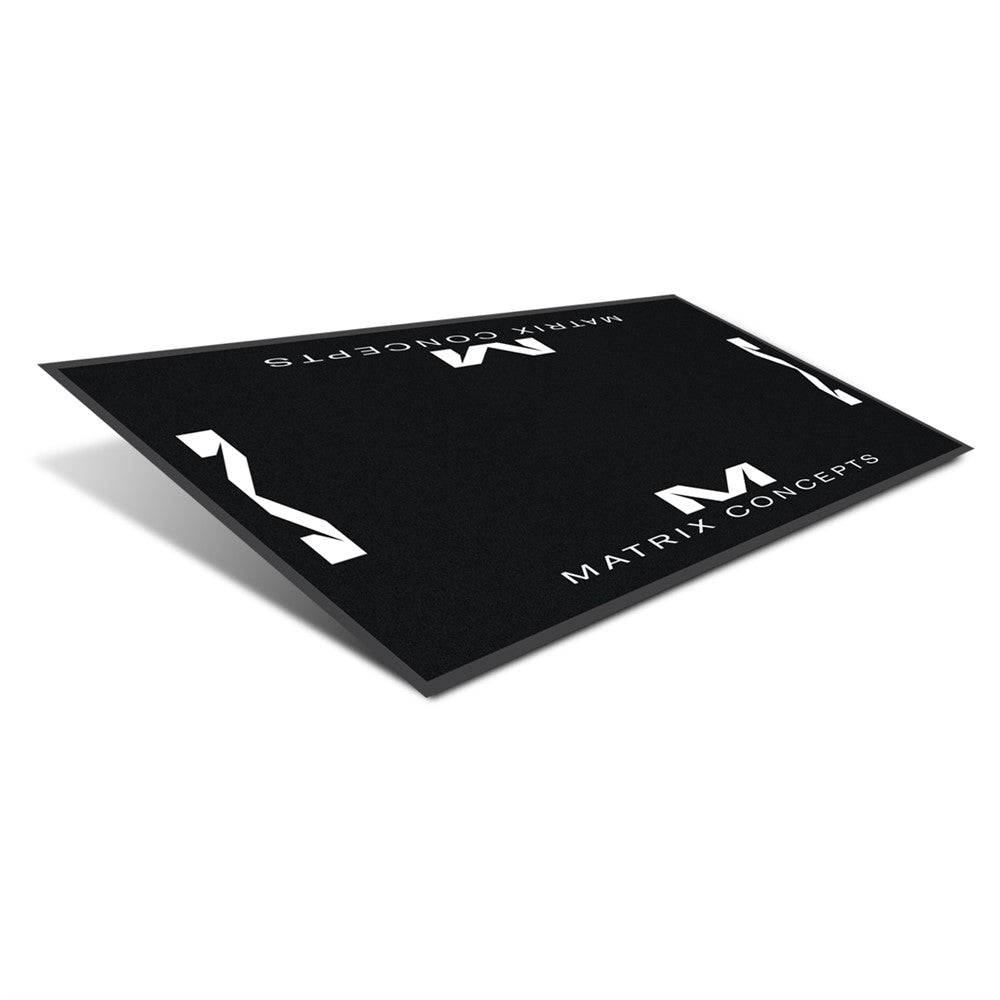 MATRIX M40 Carpeted Mat Black/White