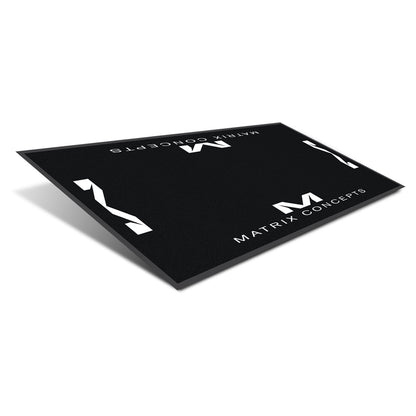 MATRIX M40 Carpeted Mat Black/White