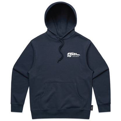 NO FEAR Navy Skull Hoodie