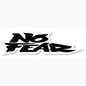 No Fear Label Sticker