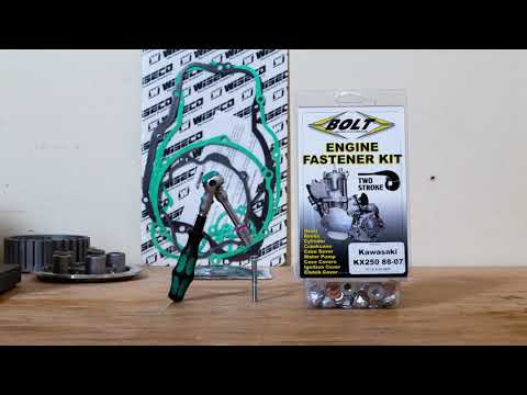 Bolt Engine Fastener Kit Suzuki RM125 '90-'97