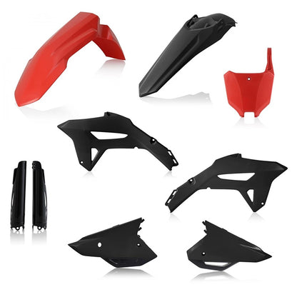 Full plastic kit CRF450R 2021 Red/Black Acerbis