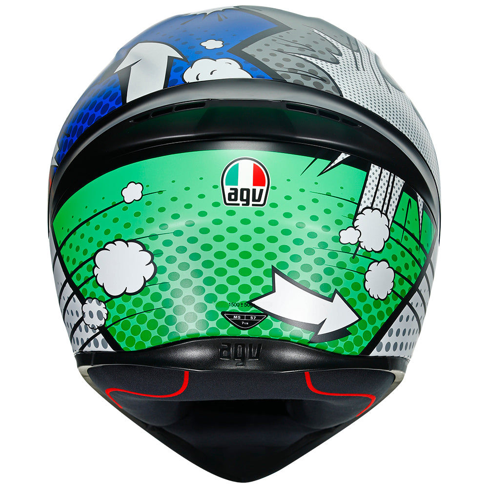 AGV K1 [BANG MATT ITALY BLUE] 5