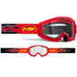 FMF POWERCORE YOUTH Goggle Flame Red - Clear Lens