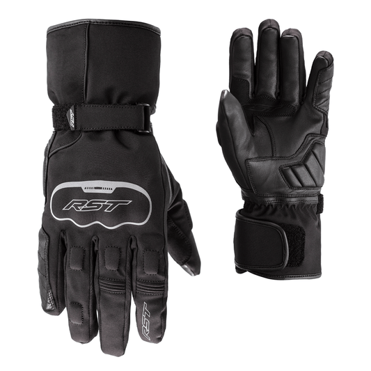 RST AXIOM WP LEATHER GLOVE [BLACK]