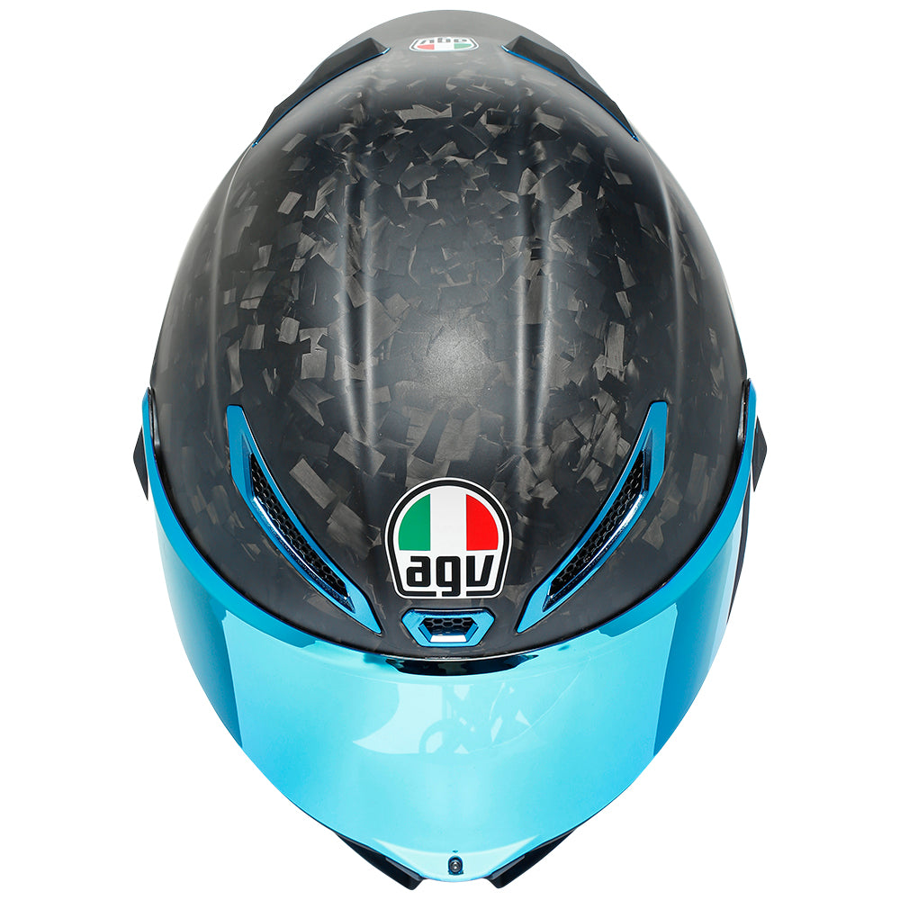 AGV PISTA GP RR [FUTURO CARBONIO FORGIATO/ELETTRO IRIDIUM]