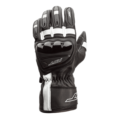 RST PILOT LEATHER GLOVE [BLACK/WHITE]